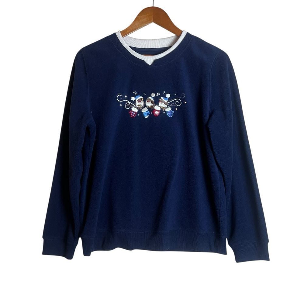 Tradition winter fleece crew neck sweater